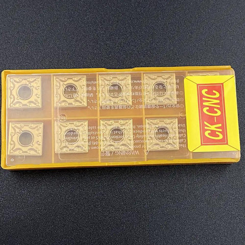 10 Piece Set Next Level Heavy Duty Carbide Turning Inserts For Lathe Machining Steel And Stainless Steel With PVD Coating SNMG431 MA