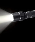 Rugged Tactical LED Flashlight Delivering 600 Lumens Single Output With Click Switch Tailcap For Momentary Or Constant On Tough Reliable Everyday Carry