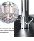 FOCMKEAS chucking reamer with round straight shank and six straight flutes, metalworking cutting tool.
