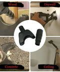 Hands Free Dust Collector Upgrade For Hole Saw Dust Extraction Tool Vacuum Attachment used on wood, drywall, concrete, ceiling