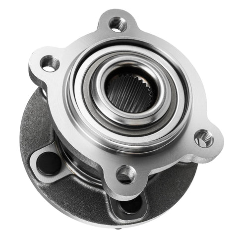 Close-up of Rear Wheel Bearing Hub Assembly For AWD Ford Escape 2013 2019 And Lincoln MKC 2015 2019, 5 Lugs, With ABS Sensor