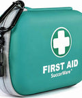 Ultra Compact 150 Piece First Aid Kit With Hard Shell, Emergency Medical Kit For Car, Travel, Home, Outdoor, Camping And Hiking