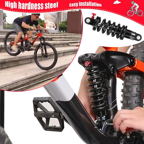 190mm Rear Shock Absorber for Full Suspension Mountain Bike installation detail