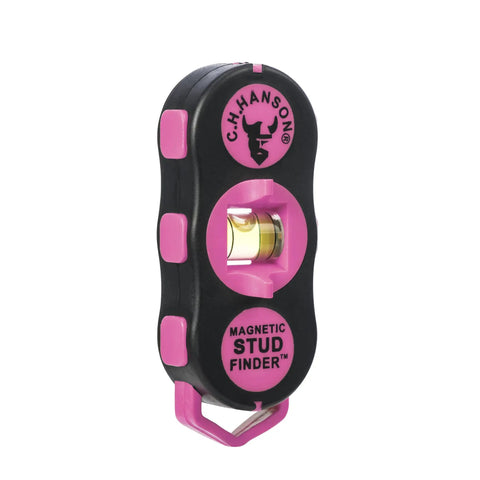 Solid Magnetic Stud Finder in Pink Helping You Nail Wood Joists and Metal Nails behind Drywall with a Strong Pull and Clear Signal so You Can Skip the Guesswork and Finish Your Renovation like a Pro without Blowing a Hole in the Wall on Your Next Fix