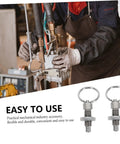 Heavy Duty Stainless Steel Indexing Plungers For Machine Tools Rock Solid Spring Loaded Mounting Bolts in use with machine tools.