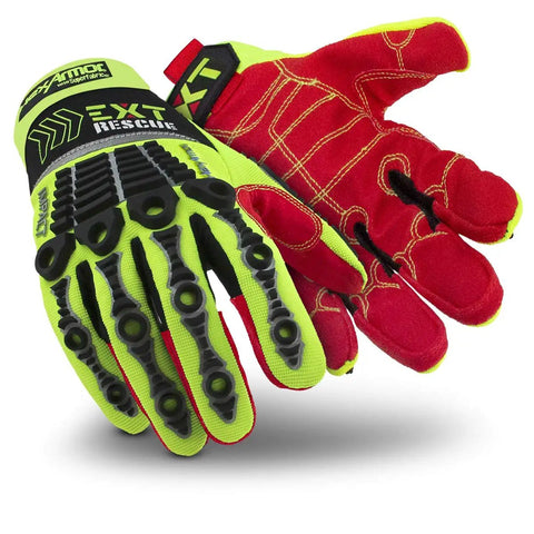 Cut Resistant Impact Grip Rescue Gloves With SuperFabric Palm ANSI ISEA A8 Protection XX Large EXT Rescue 4012 TPR Shield Built For Heavy Duty Jobs On The Job Sites