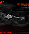 Honda CR V Front Left CV Axle Shaft Assembly Replacement for 2017 2022 1.5L and 2017 2019 2.4L showing upgraded grease