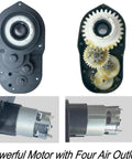 24V RS555 High Speed Gearbox Upgrade Beefed Up For Kids Ride On Toys Boost Top Speed And Performance Replacement Drive Component