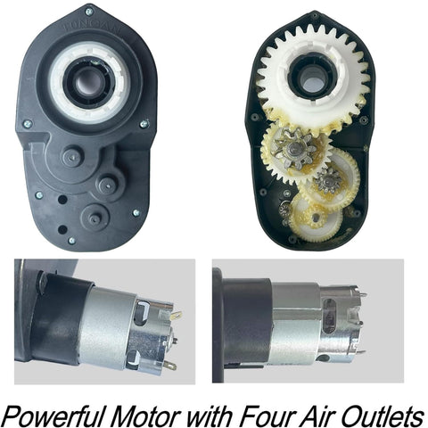 24V RS555 High Speed Gearbox Upgrade Beefed Up For Kids Ride On Toys Boost Top Speed And Performance Replacement Drive Component
