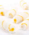 Six fluffy roller covers from 4 Inch Paint Roller Kit With 10 Roller Covers And Frame For DIY Home Painting Pros And Newbies Lightweight