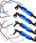 Alloy Aluminum Front And Rear Wide Sway Bar Upgrade Kit For 1/10 Slash Rustler Stampede Rally 4x4 4WD RC Cars CNC Machined Precision Fit