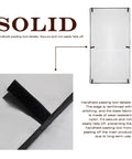 Beefed Up Outdoor Swing Canopy Replacement Cover Waterproof Top for 75x47 and 84x48 inches shown with reinforced edges stitching.