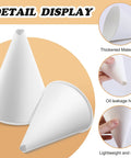 Disposable Engine Oil Funnels Set For Quick Oil Changes Paper Car Oil Change Funnels For Motor Oil Water Gas And Coolant