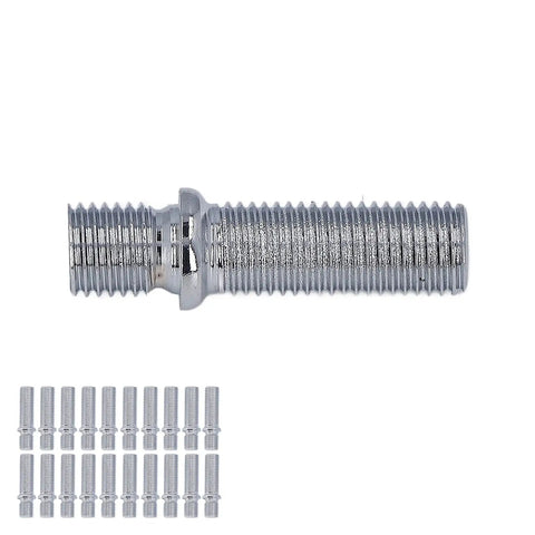 Hot Wheels Wheel Conversion Stud Kit With 20 Extended 50mm Studs For European Rides M12X1.25 To M12X1.5 Heat Treated Steel Zinc Plated Upgrade Your Bolt Set Now, 20 zinc-plated steel studs
