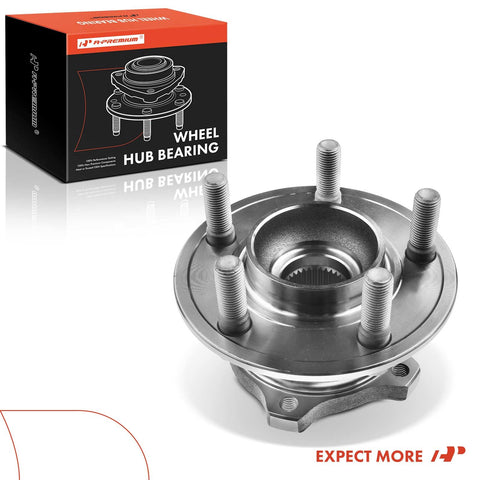 Rear Wheel Bearing And Hub Assembly For Dodge Charger Challenger And Chrysler 300 2015 To 2023 5 Lug with packaging