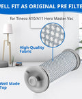 Pre Filter Set For A10 A11 Hero Master And Pure One S11 Cordless Vacuum with high-quality fabric in a modern living room