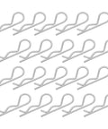 20 Pack R Clips Hitch Pins For Trailers Stainless Steel M3 By 60mm Retaining Cotter Pins Spring Clips