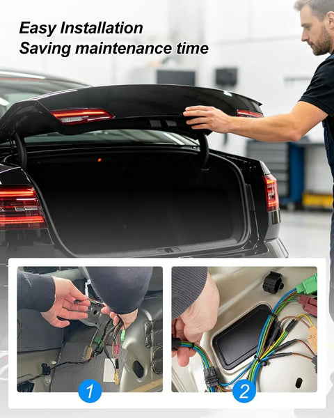 Left Rear Trunk Lid Wiring Harness For Vw Passat Cc 2010 To 2017 Oem Replacement 3C8971182J during installation of tailgate wiring.