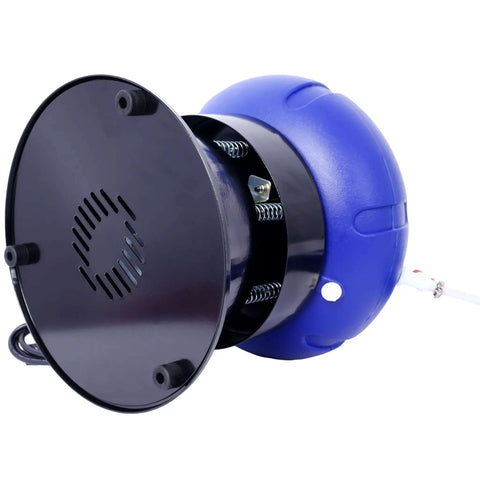 Heavy Duty Metal Parts Tumbler Polisher With 18 Lb Capacity Vibratory Rotary Cleaner For Industrial Finishing And Parts Cleaning, Smooth Polishing Action, 120V Motor, Durable Bowl, Built Tough For Pros And DIY Shops close-up of base