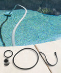 Pool Pump Shaft Seal Assembly Kit with Rubber O Ring for SP3000X SPX1600Z2 Leaks Prevention and Smooth Operation beside a pool