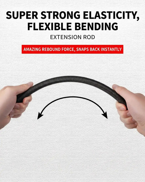 Hands bending One Half Inch Flexible Socket Drill Bit Shaft Extension And Wrench Extender For Impact Drills And Torque