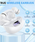 Wireless Earbuds With Bluetooth 5.4 Dope HiFi Stereo And Noise Cancelling Microphone LED Digital Display IPX7 Waterproof