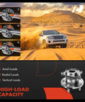 Rear Wheel Bearing And Hub Assembly For Mazda CX-9 2007 2015 AWD with 5 Lug Pattern, high load capacity illustration