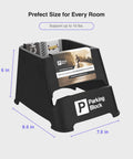 Black Skateboard Holder Floor Stand For Decks And Longboards Dope Durable Space Saving Rack With Wall Mount Option.