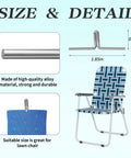 Heavy Duty Lawn Chair Webbing Clips Set, 100 Piece Galvanized Steel Clips For Chair Frame Repair And Sofa Webbing Replacement, Rustproof Outdoor Grade, Weather Resistant, Easy Diy Fix For Outdoor Furniture, showing size and detail illustration with measurements and material description.