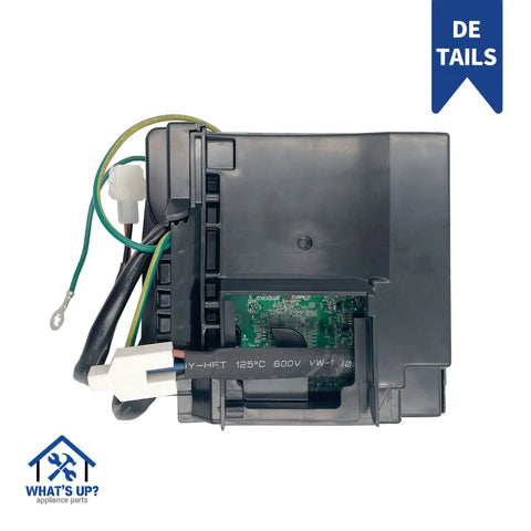 Refrigerator Inverter Compressor Control Board WR87X29409 GE Compatible Replacement Part with wires and connectors visible