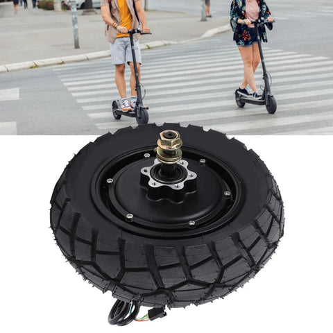 600W Brushless Hub Motor Replacement For G 2 Pro Electric Scooter With 9 Inch Pneumatic Tire And Smart Controller displayed