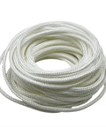 Replacement 3mm White Recoil Starter Rope Pull Cord 10m No Handle for Lawn Mower and Small Engine Recoil Starters, coiled