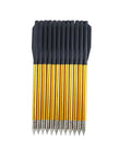 Aluminum Crossbow Bolts For 50 To 80 Pound Pistols, 36 Pack, 6.26 Inch Arrows With Metal Tips For Precision Target Practice