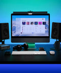 Desktop Speaker Stands With Vibration Absorption Pads, Heavy Duty Pair Supports Up To 40lbs, Tilt 5 Degrees For Crisper Sound