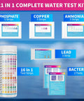 21 In 1 Drinking Water Test Strips Kit For Home Use, Fast And Easy At Home Water Testing For pH Hardness Lead Iron Copper Chlorine Bacteria And More