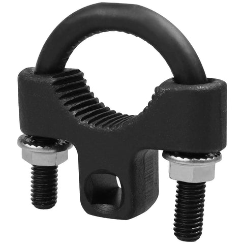 Inner Tie Rod Tool Three Eighths Inch Low Profile Easy Inner Tie Rod Removal And Installation No Fuss Auto Repair Essential Fits Standard Tie Rods With Smooth Ends Built Durable Pro Grade Hand Tool For Quick Grips, black steel clamp with bolts