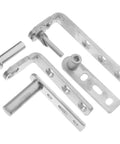 Heavy Duty Stainless Steel Pivot Door Hinge With Auto Close Function, Concealed Half Waist Design, Dual Rotation For Interior Doors