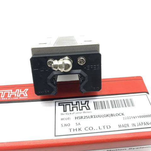 Heavy Duty Linear Guide Rail HSR25LR For CNC Machines And 3D Printers, close-up of block bearing on packaging