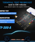 TP-300-A Terminal Test Probes Kit For GM Vehicles No Damage Circuit Testing Gear with probes and storage box