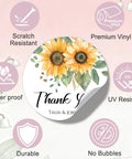 Custom Wedding Stickers And Personalized Labels For Favors With Logo Or Photo Waterproof Vinyl That Really Pops