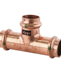 ProPress Zero Lead Copper Tee Three Quarter Inch P X P X P Ten Pack For Fast Wet Connections And Watertight Seals No Fuss Easy Install