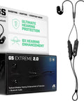 Extreme 2 Point 0 Shooting Ear Buds With Hearing Enhancement Noise Isolation Bluetooth And Dynamic Speakers 25 Hour Battery
