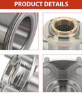 Close-up of Beefy Front Wheel Bearing And Hub Assembly For Toyota Tacoma 1995 2004 4WD With 2.4L 2.7L Or 3.4L Engine Replacement Kit