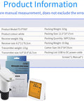 Product information and packaging for No Fuss Ultrasonic Water Level Monitor With Digital Readout And High Sensitivity Sensor