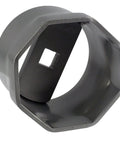 4-3/8 Inch 8-Point Wheel Bearing Locknut Socket For 3/4 Inch Drive, Heavy Duty High Grade Steel, Quick Install And Removal, Manual Tools Only