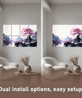 Badass Sound Absorbing Wall Panels High Density Acoustic Foam Tiles Pro Grade Noise Dampening Decor For Home Studios in dual display option.