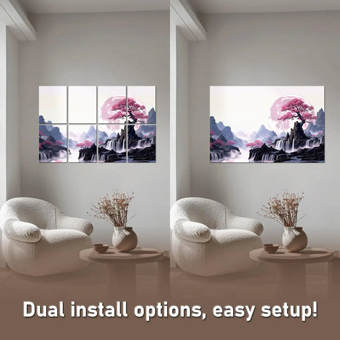 Badass Sound Absorbing Wall Panels High Density Acoustic Foam Tiles Pro Grade Noise Dampening Decor For Home Studios in dual display option.