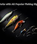Ball Bearing Fishing Swivels 30/50 Pack For Saltwater And Freshwater, Smooth 360 Rotation Reduces Line Twist, Dope Pro-Grade Upgrade For Faster, Smoother Retrieves And Fewer Tangles, Heavy-Duty Stainless Steel Build For Every Angler., assorted fishing lures with ball bearing swivels