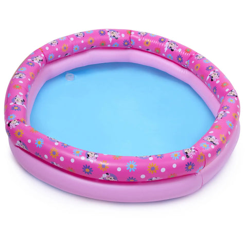 Minnie Mouse Kiddie Pool For Backyard Fun Inflatable Above Ground Pool With Easy Setup Durable Kid Friendly Pool Toy For Outdoor Play