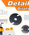 Universal Motorcycle Exhaust Dent Repair Kit With Solenoid Valve Coil And Hydraulic Spool Stem components displayed